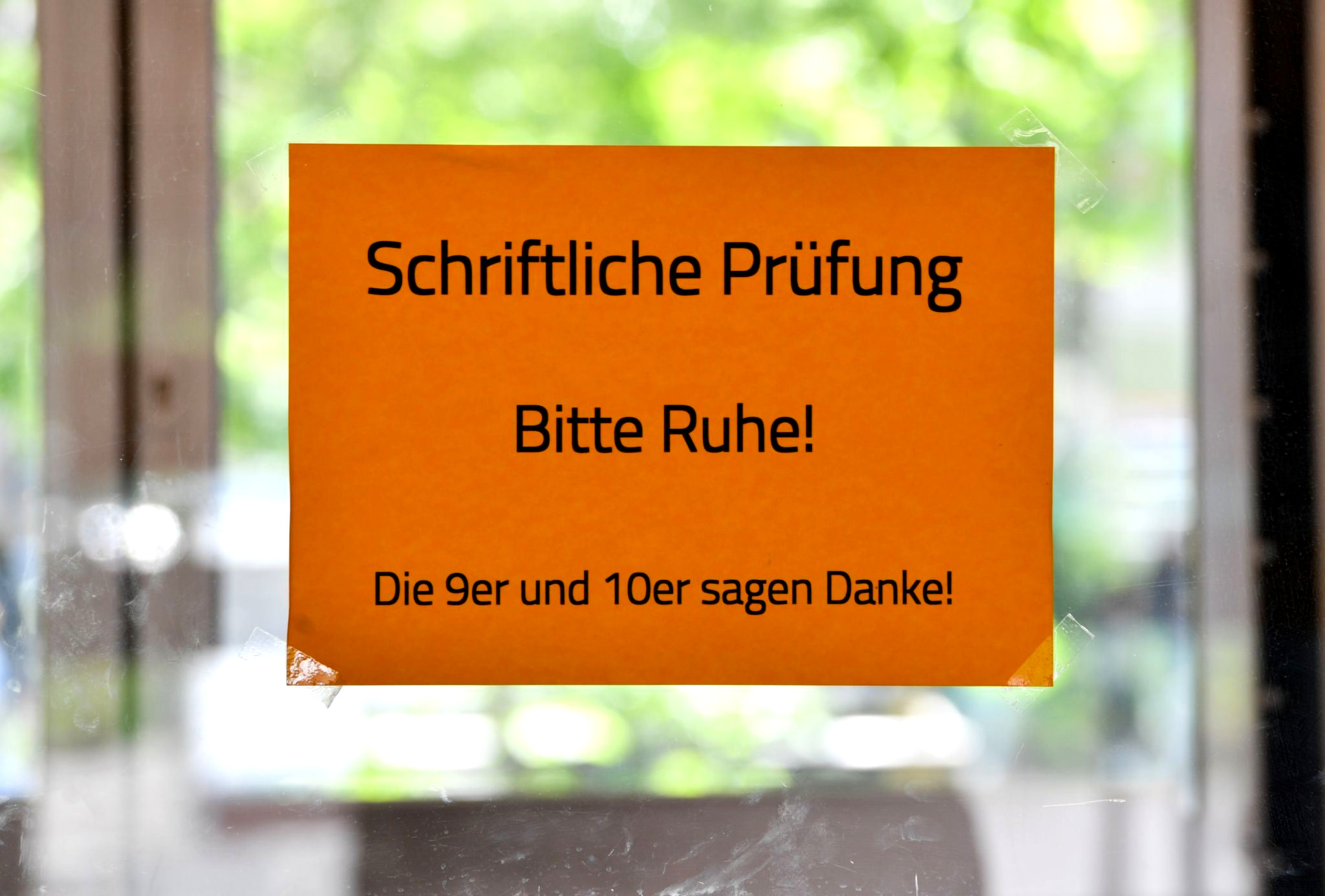 Minister bleibt bei anspruchsvollen Prüfungsstandards.